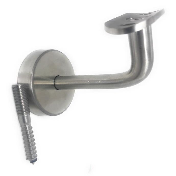 1-Piece Stainless Steel Handrail Bracket for 42.4 mm Railing