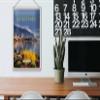 FEMER Metal Sign, Travel 20 x 30 cm, Lake Geneva, Vacation, Love of Nature, Ferris Wheel view 4