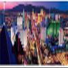 5D Full Drill Diamond Painting Kit, Las Vegas Strip Nightscape, 40 x 120 cm view 1