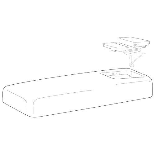 valsir Corallo Dual-Flush Replacement Lid, White