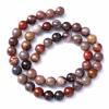 12 mm 32-Piece Natural Green Jasper Loose Beads for Jewelry Making and DIY Bracelets view 4