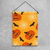 Double-Sided Waterproof Halloween Pumpkin Bat Garden Flag, 12 x 18 in view 4