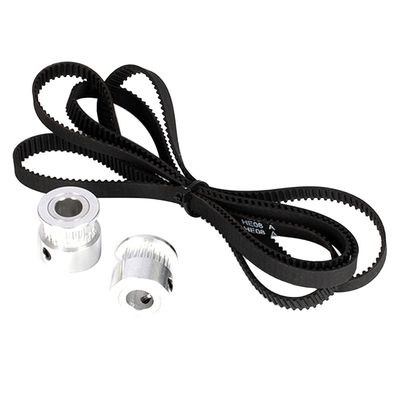 GOSER Z-Axis GT2 Timing Belt Pulley Kit, 24-Tooth Pulleys and 1068 mm Belt for X5SA