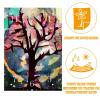 28 x 40 in Double-Sided Waterproof Garden Flag, Abstract Tree view 2