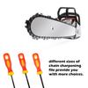 MFUOE 3-Piece Professional Round Chainsaw Sharpening File Set view 4