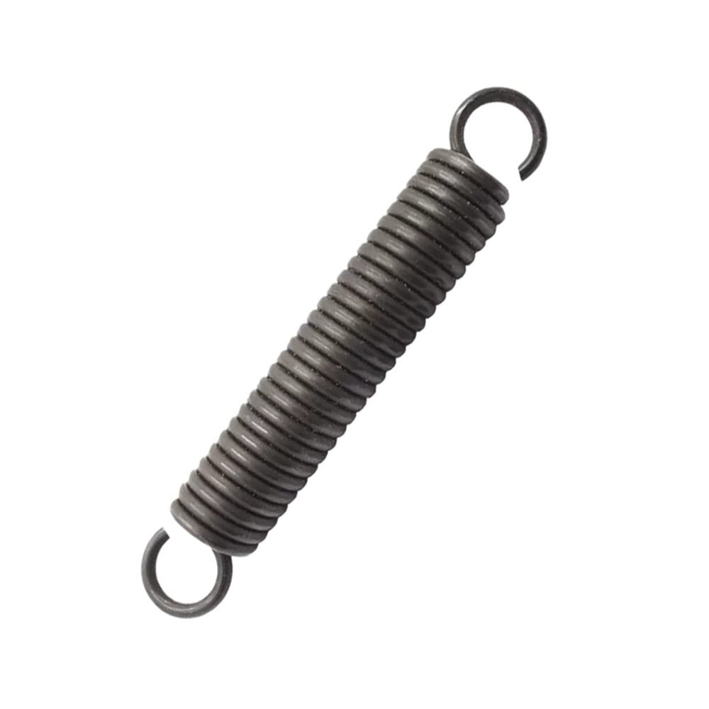 1-Pc. 4 mm Wire Diameter Spring Steel Extension Spring, 40 mm OD, 110–400 mm Length, with Hooks, 4.0 × 40 × 130 mm
