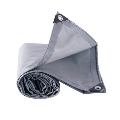 Heavy-Duty Waterproof Silver Tarp