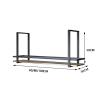 Ceiling-Mounted Bottle Rack with Hanging Wine Glass Holder, 100 x 30 view 2