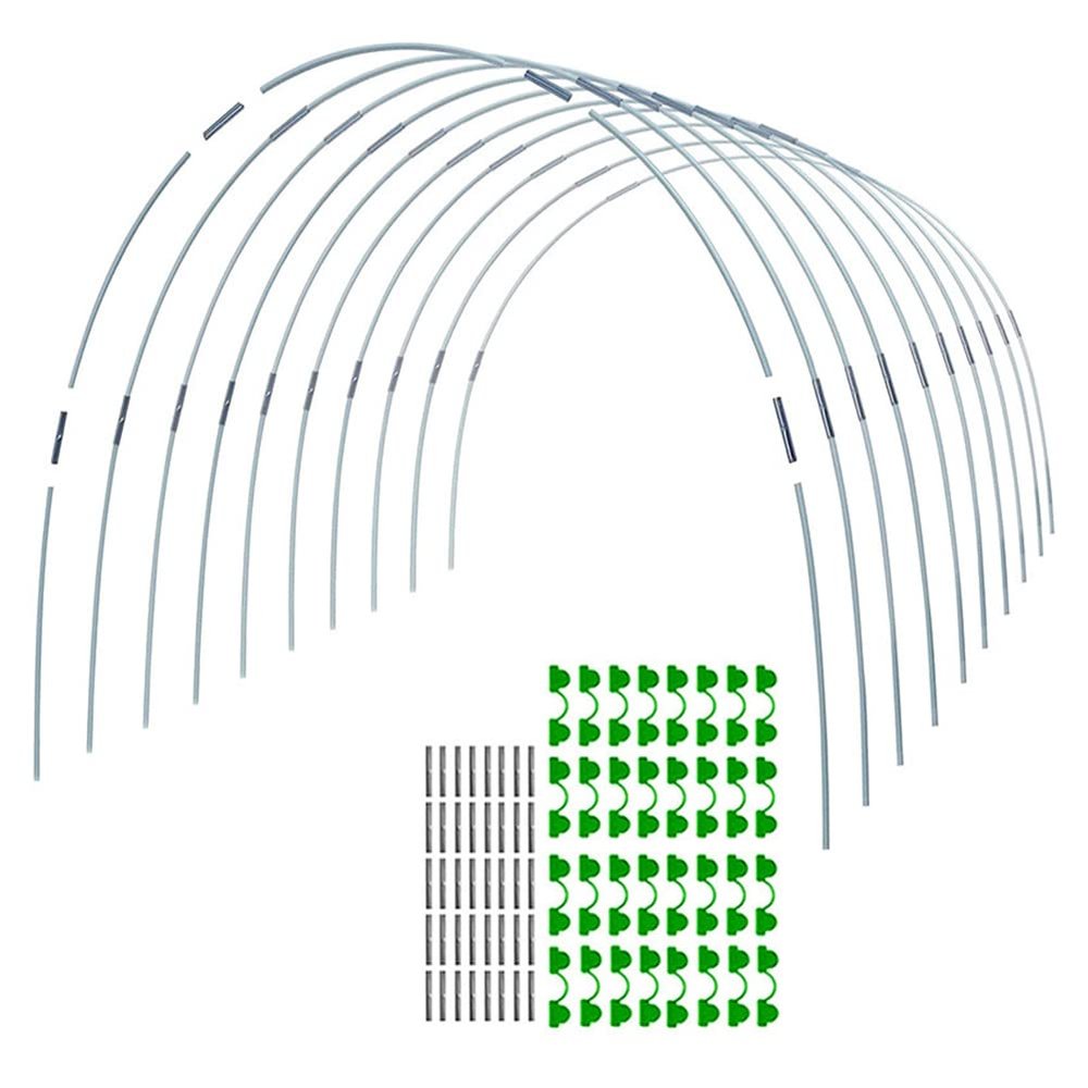 SPORTARC DIY Garden Hoop Greenhouse Kit, Tunnel Support Frame (B)