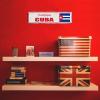Rimego Cuba Street Sign, Vintage Retro “Proud to Be from Cuba,” 8 x 30 cm view 2
