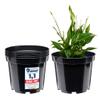 Garronda GD-0025 Black Plastic Round Nursery Pots, 32 cm, 5-Pack view 1