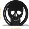 RhineCart Basics Skull Napkin Holder – Vintage Black Metal view 3