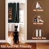 Magnetic Insect Screen Door, 75 x 225 cm, White Stripes view 3