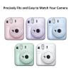 HIYQIN Self-Portrait Mirror for Fujifilm instax mini 12, Selfie Close-Up Lens, 1 Pack, Pink view 2