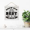CustonCares Grow Old with Me Wood Sign, 12 x 12 in view 4