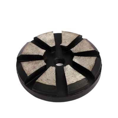 PIANPIAN CAREG 3" Diamond Floor Polishing Pad, Metal Bond, Grit 80, HB