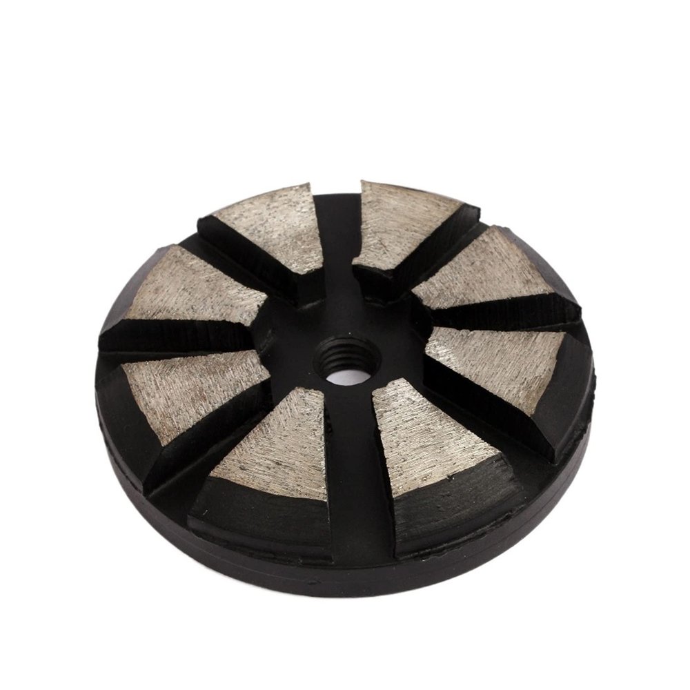 PIANPIAN CAREG 3" Diamond Floor Polishing Pad, Metal Bond, Grit 80, HB