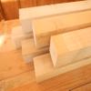 Spruce/Fir 70x70 mm Timber Beams, Rough-Sawn, 100 cm (4) view 2