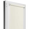 Estika Blackout Roller Blind, No Drilling, 110 x 150 cm Fabric Width, Ecru view 1