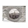 decomonkey Premium New York Photo Wallpaper, 150 x 105 cm, XL, Stone Wall, NY view 1