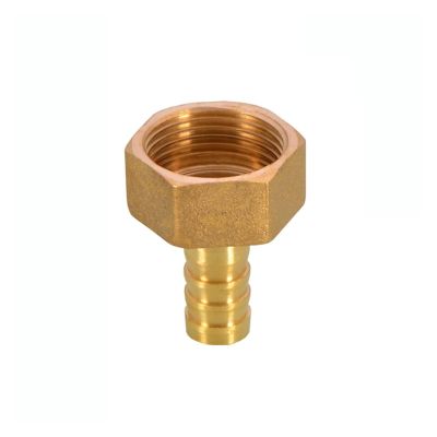 Artemisia Brass Hose Barb and Threaded Fitting, Female, 16 mm Barb × 3/4 in