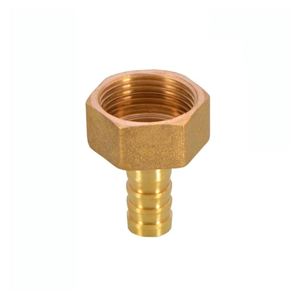 Artemisia Brass Hose Barb and Threaded Fitting, Female, 16 mm Barb × 3/4 in
