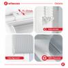 ROLLMAXXX No-Drill Double Roller Blind, Clip-Fix, 85 x 220 cm, Green view 3