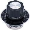 ONECM 2-Pack Single-Turn Carbon Film Rotary Potentiometers for Inverter Motor Speed Control, with 2 A03 Knobs and 2 Dials, B202 2 kΩ view 4