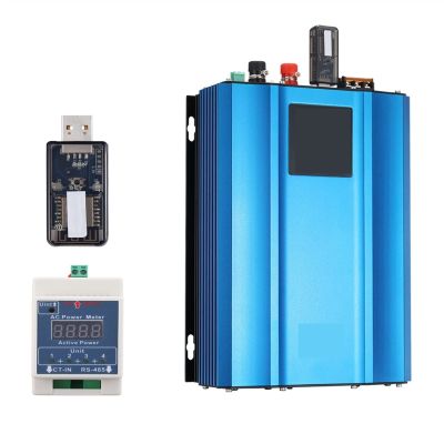 1000W Grid-Tie Solar Inverter with WiFi Limiter, MPPT and LED Display, 24V