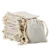 SZCXDKJ 20 Small Jute Drawstring Bags, Jewelry Pouches, Gift Bags, Small Jute Bags for Weddings, Crafts and Party Favors (8 x 10 cm / 3.15 x 3.94 in) view 1