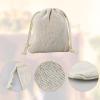SZCXDKJ 20 Small Jute Drawstring Bags, Jewelry Pouches, Gift Bags, Small Jute Bags for Weddings, Crafts and Party Favors (8 x 10 cm / 3.15 x 3.94 in) view 3