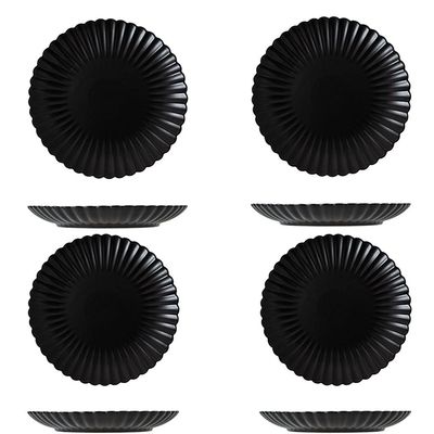 10-Inch Ceramic Plates, Set of 4