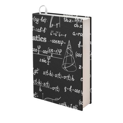 Jndtueit Mathematics Formula Book Covers, Black and White