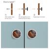 TBOUOBT 4-Piece Cabinet and Drawer Knobs, Horse Artwork view 4