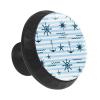 TBOUOBT 12-Pack Cabinet Knobs, Navy Blue Anchor Marine Striped Cartoon view 2