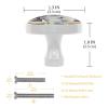 TBOUOBT 4-Piece White Horse Cabinet Knobs view 3