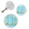 TBOUOBT 4-Pack Cabinet Knobs, Farmhouse Dresser Handles, Sea Planks Starfish Ocean view 2