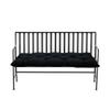 2-Seater Garden Bench Cushion, 120 x 50 cm, Green view 3