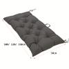 2-Seater Garden Bench Cushion, 120 x 50 cm, Green view 4