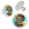 TBOUOBT 4-Pack Kitchen Cabinet Knobs, Drawer Knobs for Modern Cabinet Doors, Tropical Summer Sea view 1