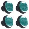 TBOUOBT 4-Pack Cabinet Knobs, Black and White Math Equation view 1