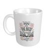 Coffee Mug with “You are the best mom ever” Text, Ceramic Mug for Home, Office & Travel view 2