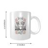 Coffee Mug with “You are the best mom ever” Text, Ceramic Mug for Home, Office & Travel view 4