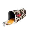 Magnetic Mailbox Cover, Cow, Brown, Garden, Yard, Outdoor Home Décor, Standard Size: 45.7 x 53.3 cm view 4