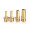 Brass Hose Barb Connector, 8 mm Barb, BSP Male Fitting view 4