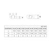 10/20/50/100-Piece M3/M4/M5 × 10 × 6 Slotted T-Nut for 20 Series, Sliding T-Nut, Hammer Drop-In Nut (50 pcs_M4) view 4