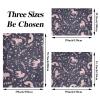 Plush Cozy Microfiber Nap Blanket, Purple/Pink Unicorn Cartoon view 3