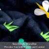 TBOUOBT Soft, Fluffy Throw Blanket for Boys and Girls, Butterfly, Dragonfly and Bee Cartoon view 2