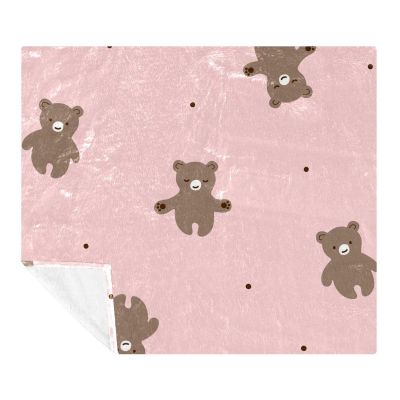 TBOUOBT Animal Cartoon Fleece Blanket