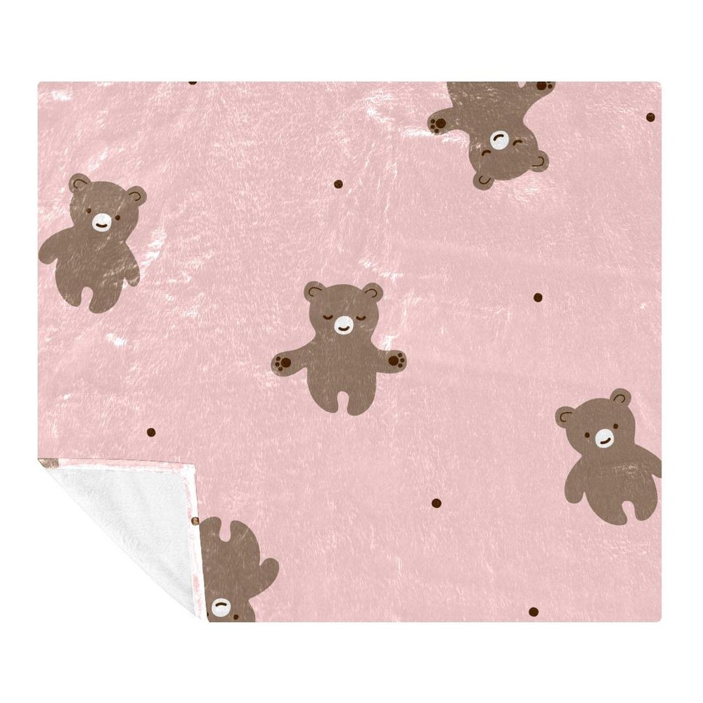 TBOUOBT Animal Cartoon Fleece Blanket